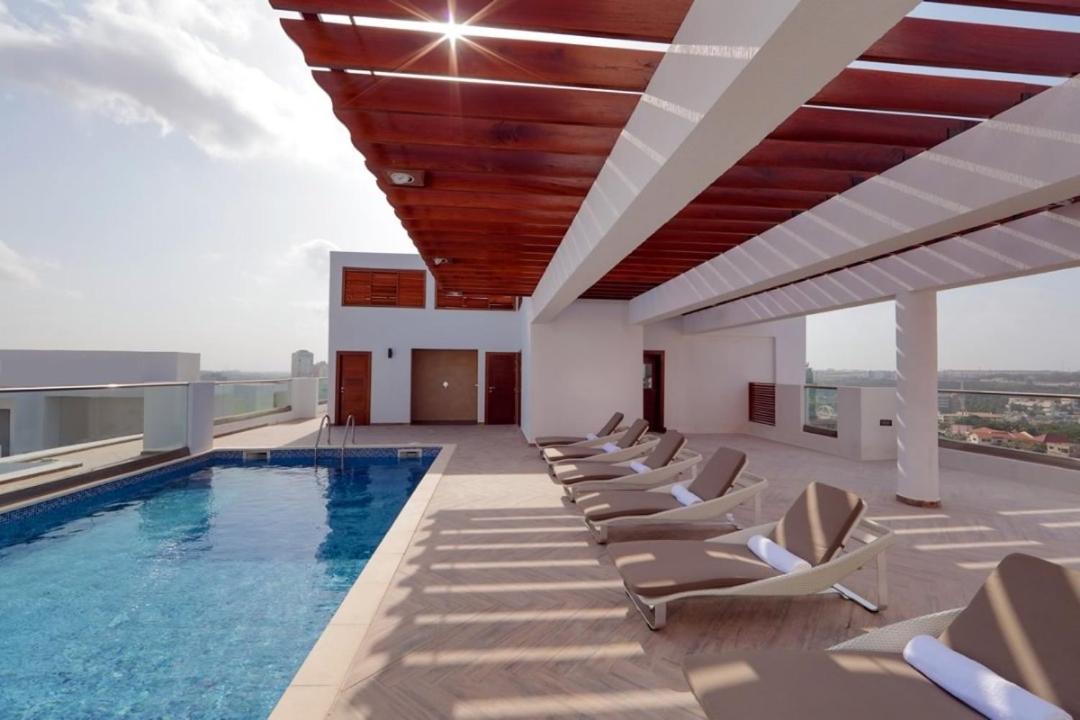 The Gallery Luxury Apartments Akra Dış mekan fotoğraf